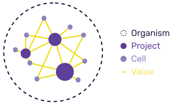 mesh network graphic
